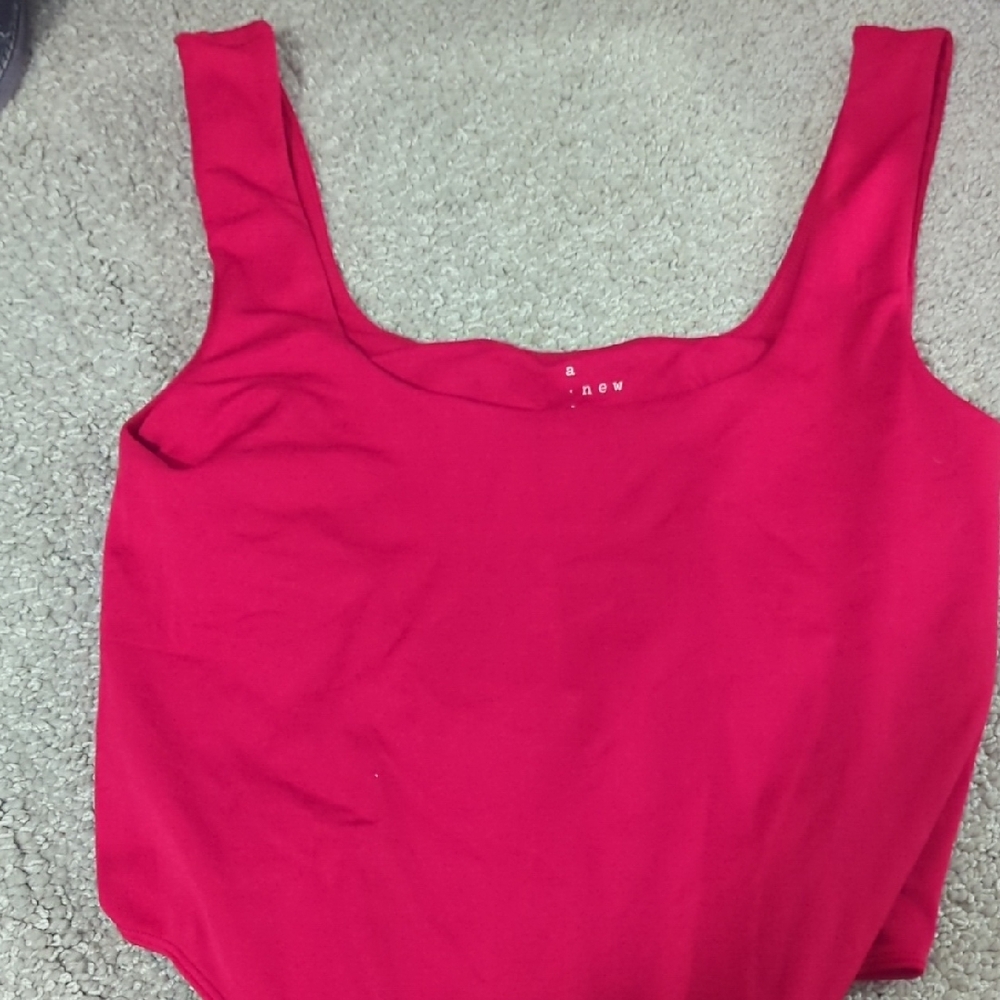 A New Day Women's Bold Red Tank Top